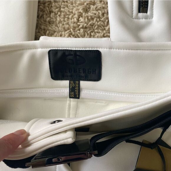 Goldbergh Pippa Ski Pants Waterproof White Black NWT 8 - Picture 3 of 6